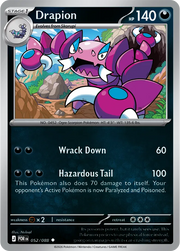 Drapion Perfect Order Uncommon • 052/088 Reverse Holofoil