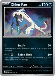 Chien-Pao Perfect Order Rare • 054/088 Reverse Holofoil