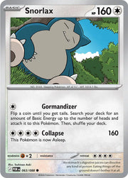 Snorlax 063/088 (Perfect Order)
