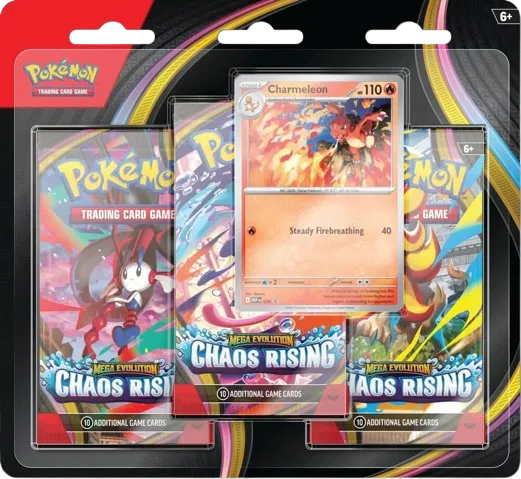 Chaos Rising 3 Pack Blister [Charmeleon] · Blister Pack