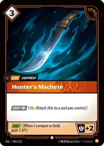 Hunter's Machete 096/219 · Normal (Unleashed)