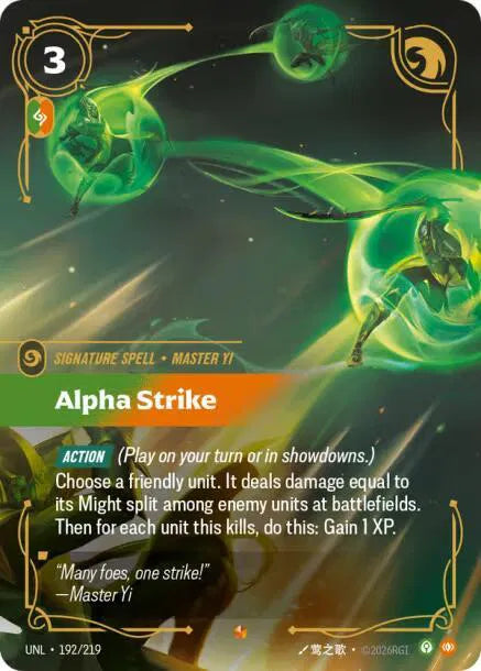 Alpha Strike 192/219 (Unleashed)