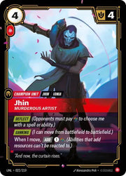 Jhin - Murderous Artist 022/219 (Unleashed)