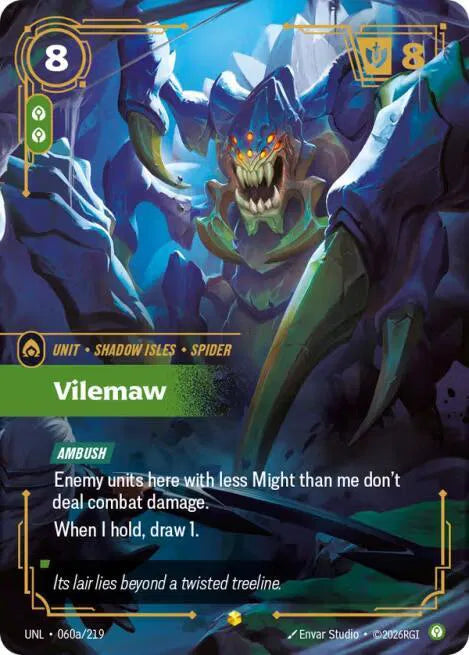 Vilemaw (Alternate Art) 060a/219 (Unleashed)