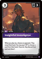 Insightful Investigator 135/219 · Normal (Unleashed)