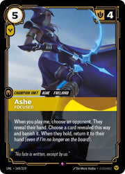 Ashe - Focused 169/219 (Unleashed)