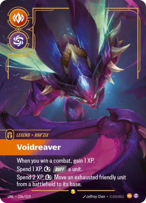 Kha'Zix - Voidreaver (Overnumbered) 236/219 (Unleashed)