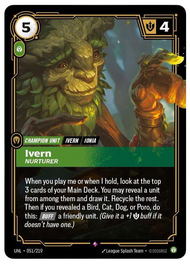 Ivern - Nurturer 051/219 (Unleashed)