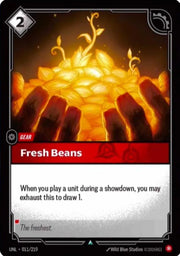 Fresh Beans 011/219 · Normal (Unleashed)