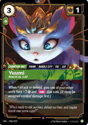 Yuumi - Magical Cat 056/219 (Unleashed)