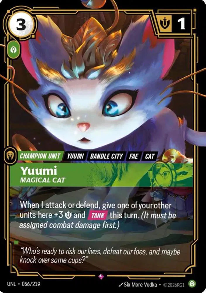 Yuumi - Magical Cat 056/219 (Unleashed)