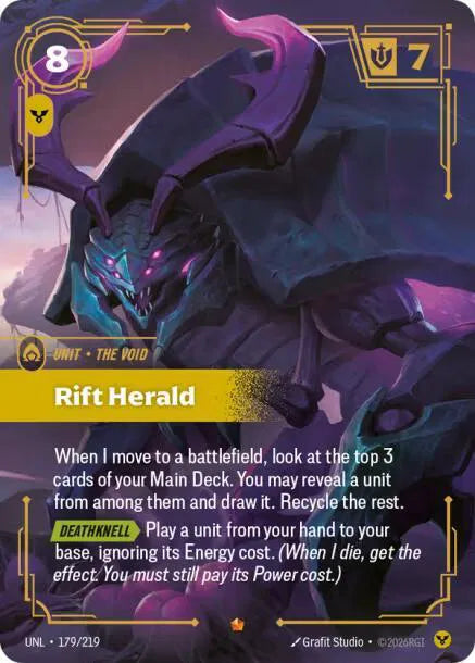 Rift Herald 179/219 (Unleashed)