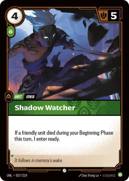 Shadow Watcher 037/219 · Normal (Unleashed)