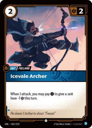 Icevale Archer 065/219 · Foil (Unleashed)