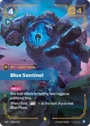 Blue Sentinel (Alternate Art) 087a/219 (Unleashed)