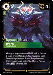 Ivern - Nurturer (Alternate Art) 051a/219 (Unleashed)