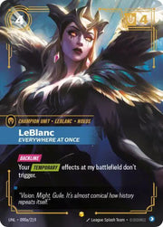 LeBlanc - Everywhere At Once (Alternate Art) 090a/219 (Unleashed)