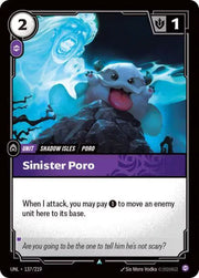 Sinister Poro 137/219 · Foil (Unleashed)
