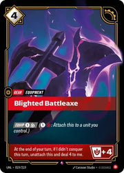 Blighted Battleaxe 019/219 (Unleashed)