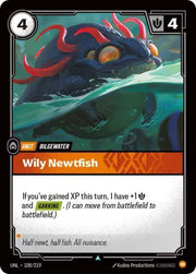 Wily Newtfish 108/219 · Normal (Unleashed)
