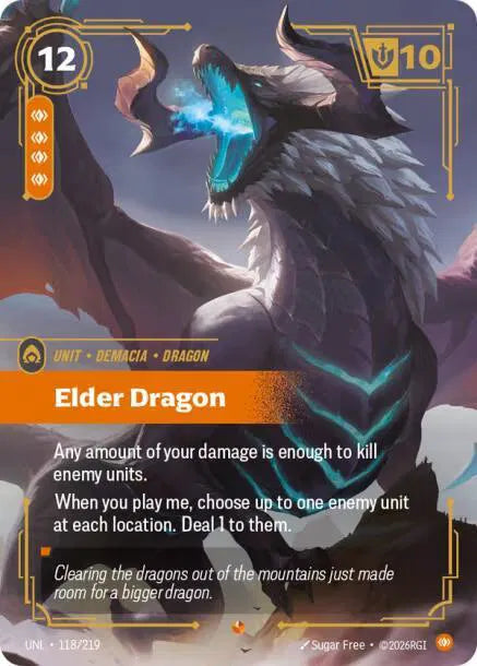 Elder Dragon 118/219 (Unleashed)