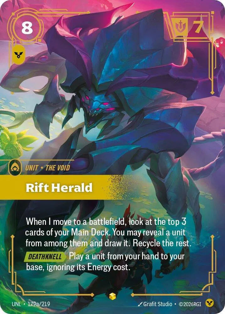 Rift Herald (Alternate Art) 179a/219 (Unleashed)