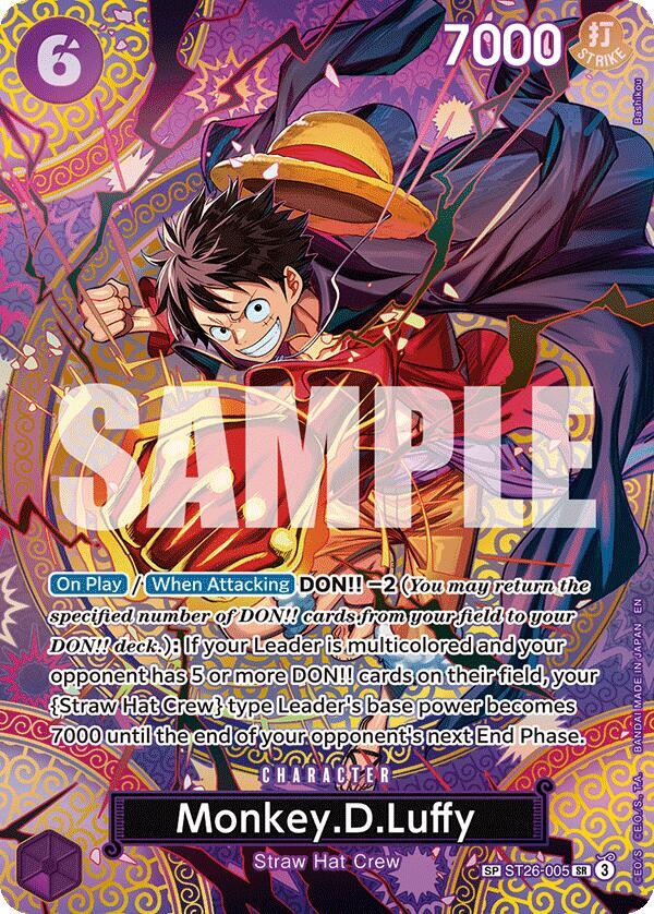 Monkey.D.Luffy (SP) ST26-005 (Adventure on Kami's Island)