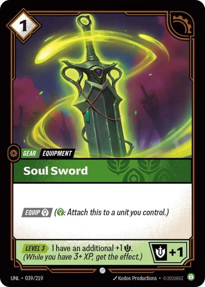 Soul Sword 039/219 · Normal (Unleashed)