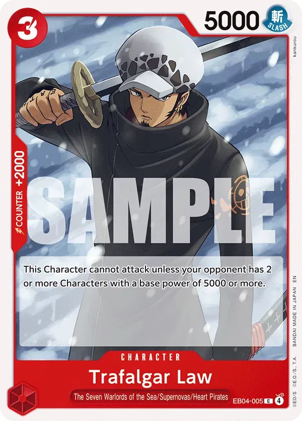 Trafalgar Law EB04-005 (Adventure on Kami's Island)