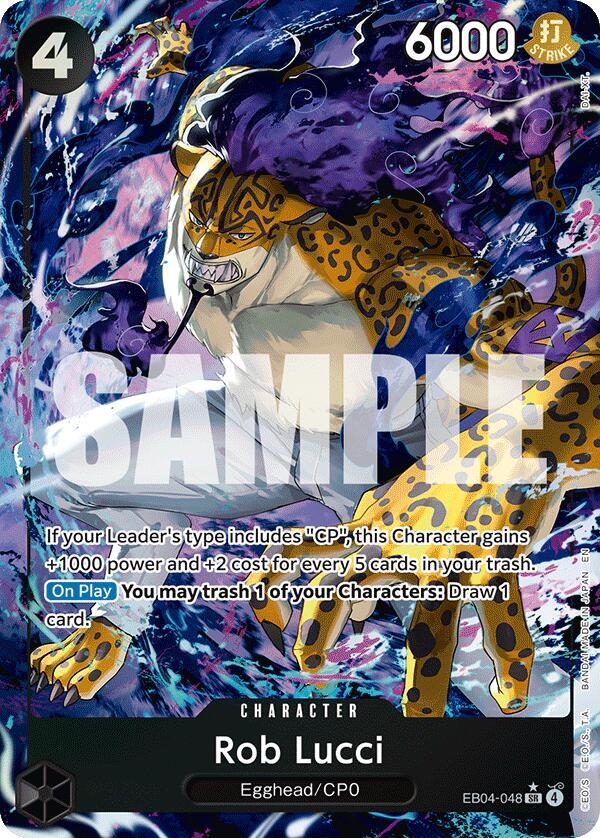 Rob Lucci (Alternate Art) EB04-048 · Foil (Adventure on Kami's Island)