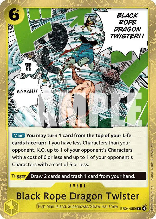 Black Rope Dragon Twister EB04-059 (Adventure on Kami's Island)
