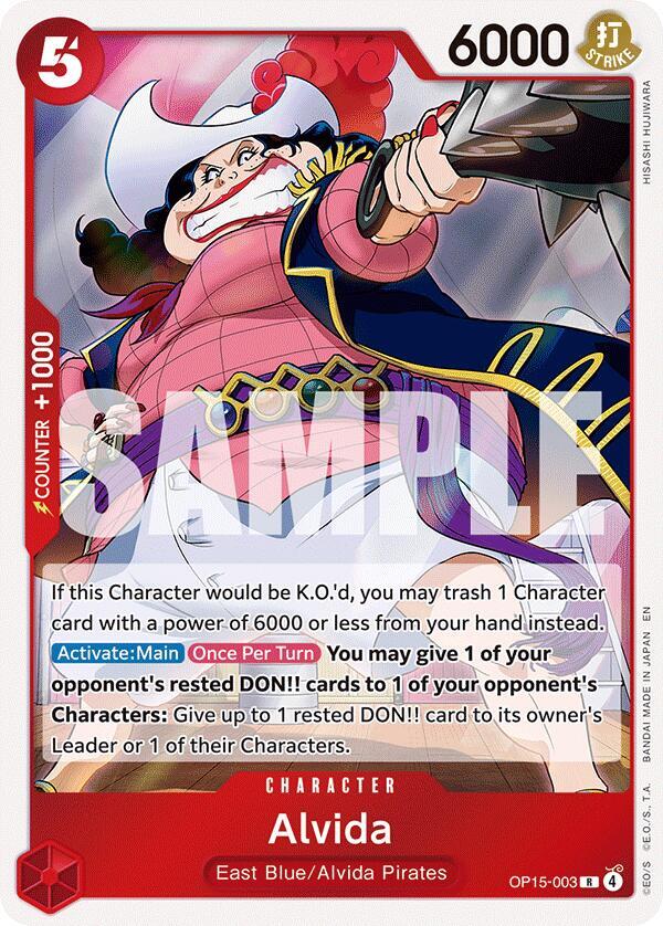 Alvida OP15-003 (Adventure on Kami's Island)
