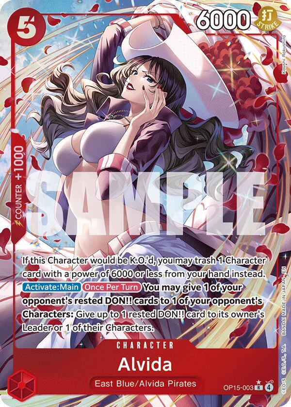 Alvida (Alternate Art) OP15-003 (Adventure on Kami's Island)