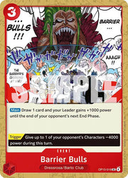 Barrier Bulls OP15-019 (Adventure on Kami's Island)