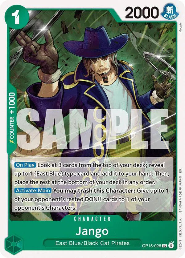 Jango OP15-026 · Normal (Adventure on Kami's Island)
