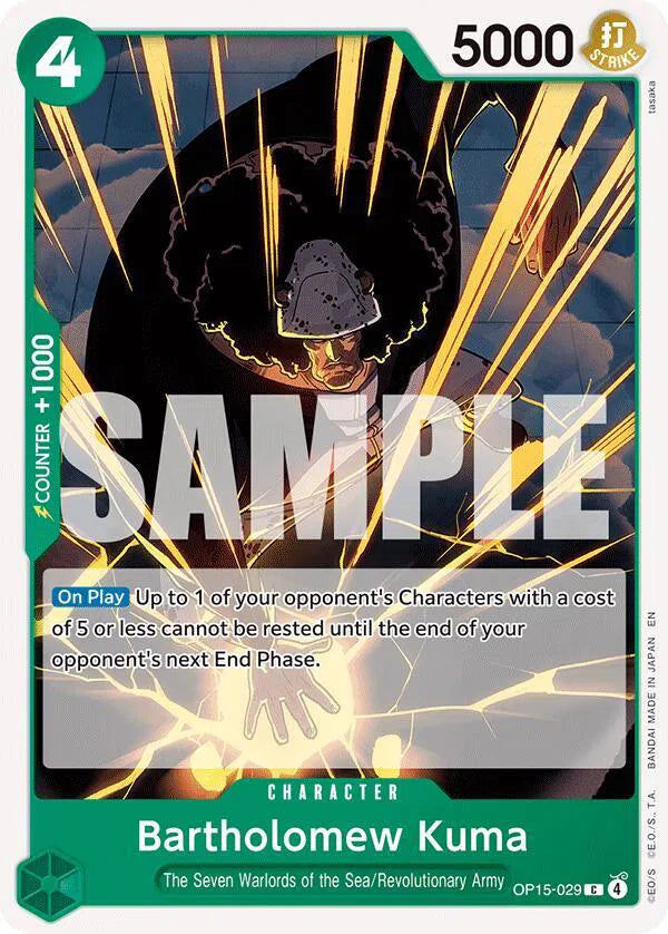 Bartholomew Kuma (OP15-029) (Adventure on Kami's Island)