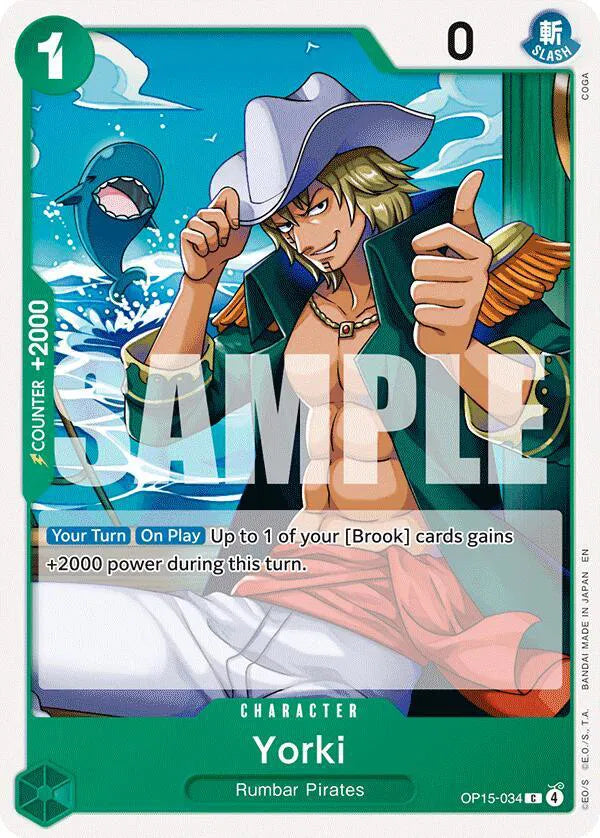 Yorki OP15-034 · Normal (Adventure on Kami's Island)