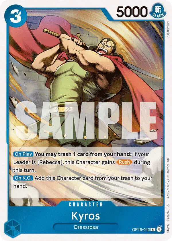 Kyros OP15-042 (Adventure on Kami's Island)