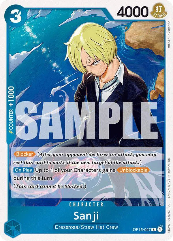 Sanji (OP15-047) · Foil (Adventure on Kami's Island)
