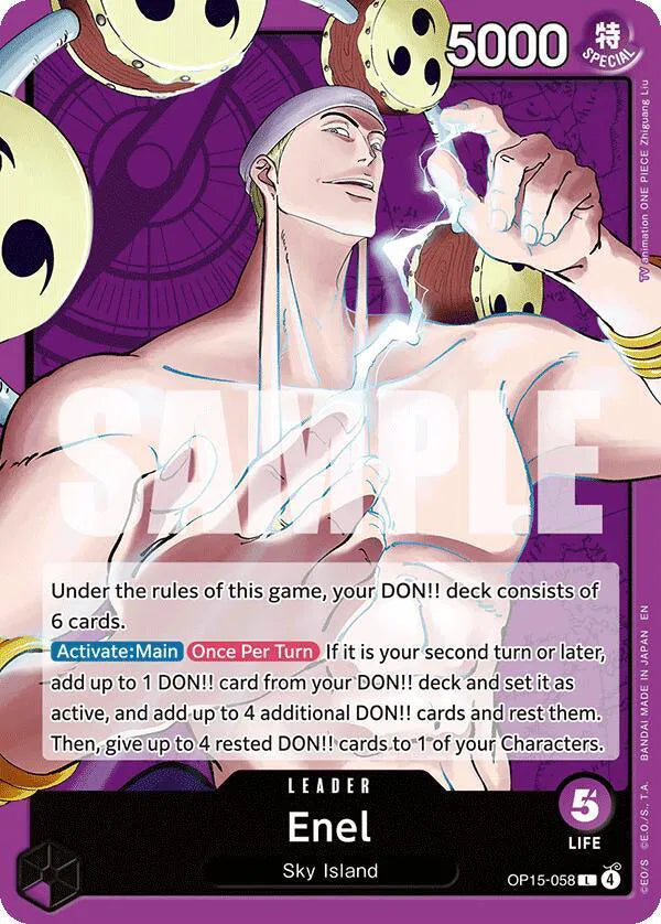 Enel (OP15-058) (Adventure on Kami's Island)