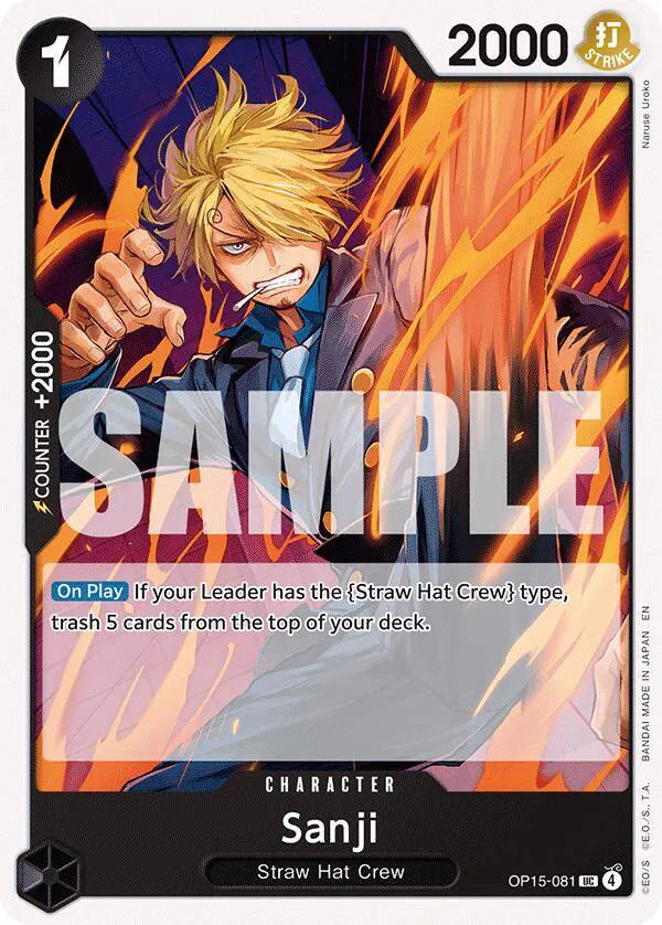 Sanji (OP15-081) (Adventure on Kami's Island)