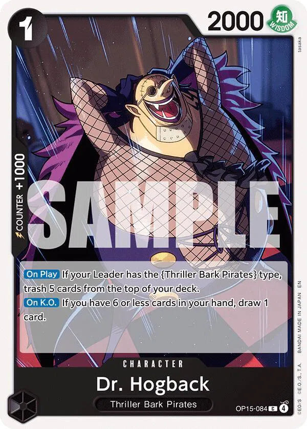 Dr. Hogback OP15-084 (Adventure on Kami's Island)