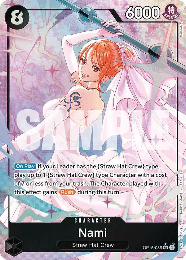 Nami (OP15-086) (Alternate Art) (Adventure on Kami's Island) — PSA 10