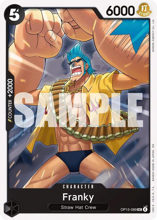 Franky OP15-089 · Normal (Adventure on Kami's Island)