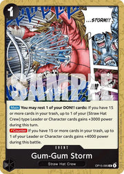 Gum-Gum Storm OP15-095 (Adventure on Kami's Island)