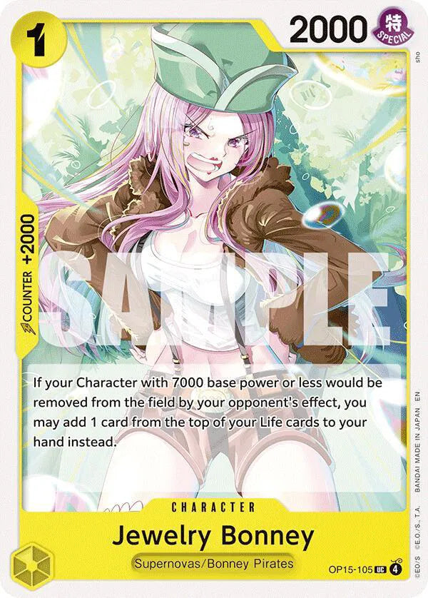 Jewelry Bonney (OP15-105) (Adventure on Kami's Island)