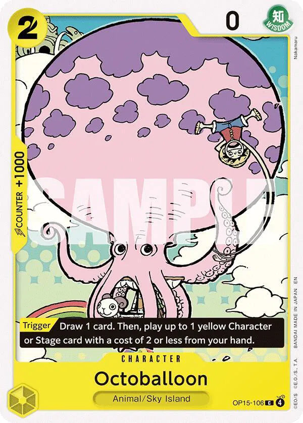 Octoballoon OP15-106 (Adventure on Kami's Island)