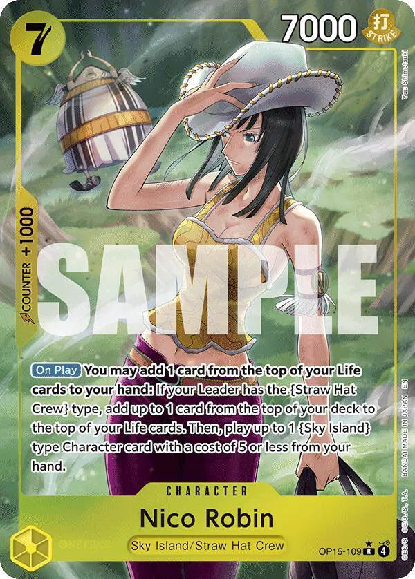 Nico Robin (OP15-109) (Alternate Art) Adventure on Kami's Island R OP15-109