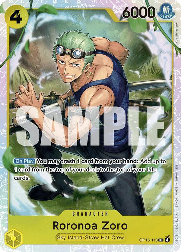 Roronoa Zoro (OP15-113) (Adventure on Kami's Island)