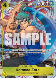 Roronoa Zoro (OP15-113) (Alternate Art) (Adventure on Kami's Island)